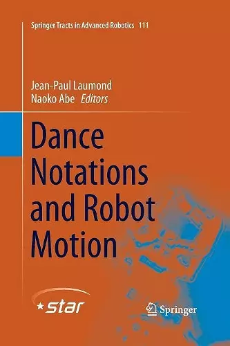 Dance Notations and Robot Motion cover