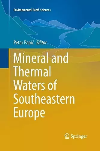 Mineral and Thermal Waters of Southeastern Europe cover