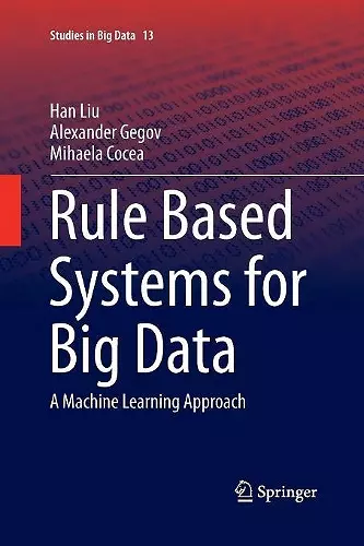 Rule Based Systems for Big Data cover