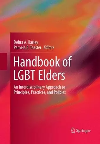 Handbook of LGBT Elders cover