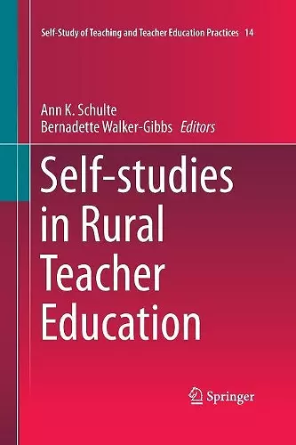 Self-studies in Rural Teacher Education cover