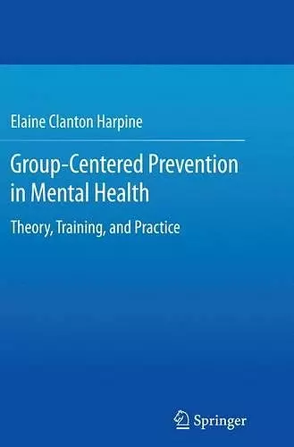 Group-Centered Prevention in Mental Health cover