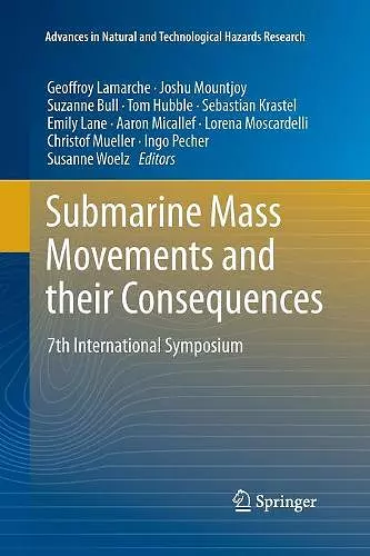 Submarine Mass Movements and their Consequences cover