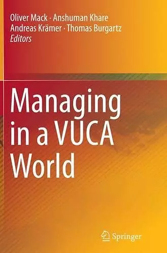 Managing in a VUCA World cover