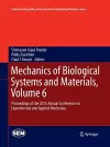 Mechanics of Biological Systems and Materials, Volume 6 cover