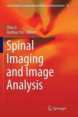 Spinal Imaging and Image Analysis cover