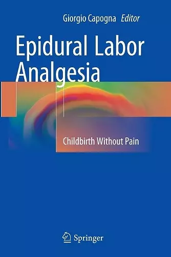 Epidural Labor Analgesia cover