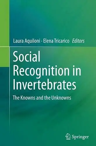 Social Recognition in Invertebrates cover