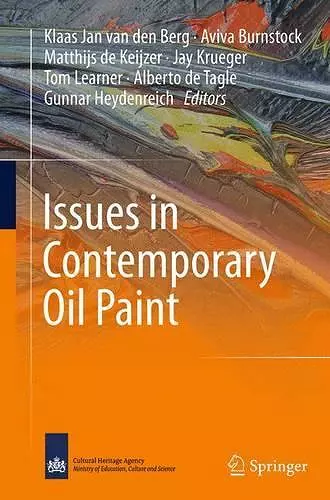 Issues in Contemporary Oil Paint cover