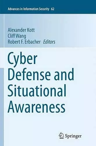 Cyber Defense and Situational Awareness cover