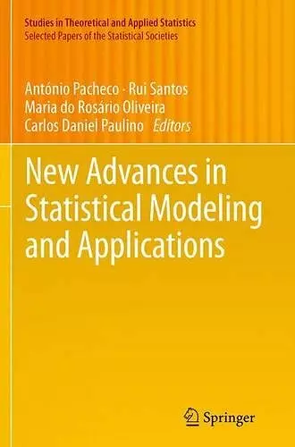 New Advances in Statistical Modeling and Applications cover