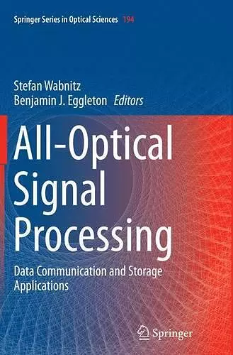 All-Optical Signal Processing cover