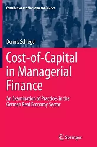 Cost-of-Capital in Managerial Finance cover