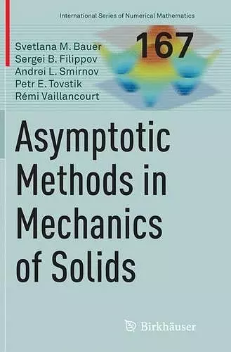 Asymptotic methods in mechanics of solids cover