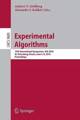 Experimental Algorithms cover