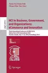 HCI in Business, Government, and Organizations: eCommerce and Innovation cover