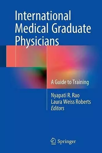 International Medical Graduate Physicians cover