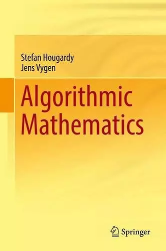 Algorithmic Mathematics cover