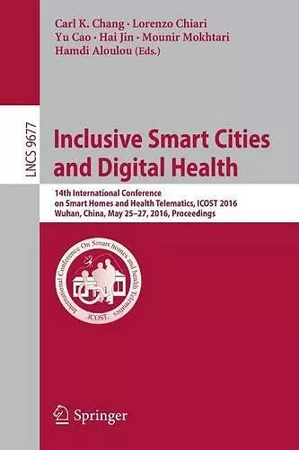 Inclusive Smart Cities and  Digital Health cover