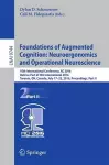 Foundations of Augmented Cognition: Neuroergonomics and Operational Neuroscience cover