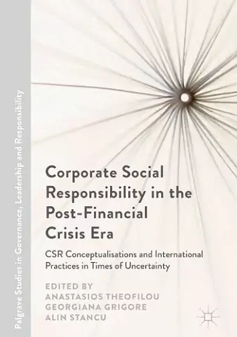Corporate Social Responsibility in the Post-Financial Crisis Era cover