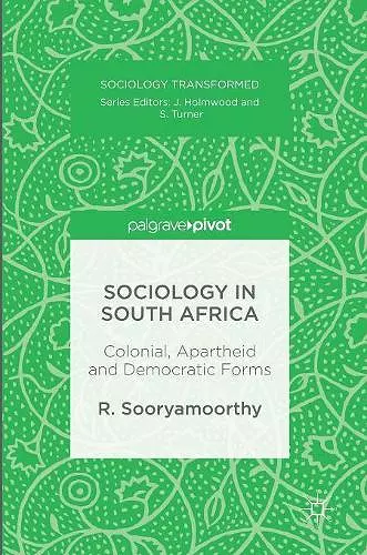 Sociology in South Africa cover