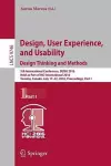 Design, User Experience, and Usability: Design Thinking and Methods cover