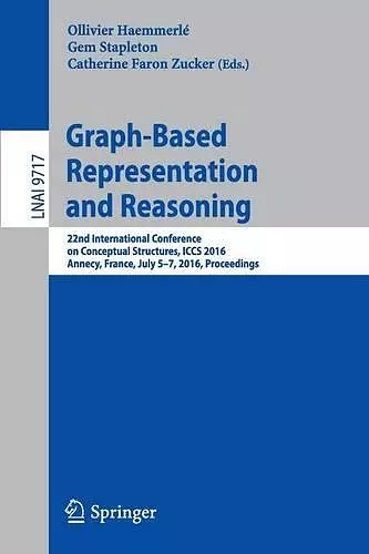 Graph-Based Representation and Reasoning cover