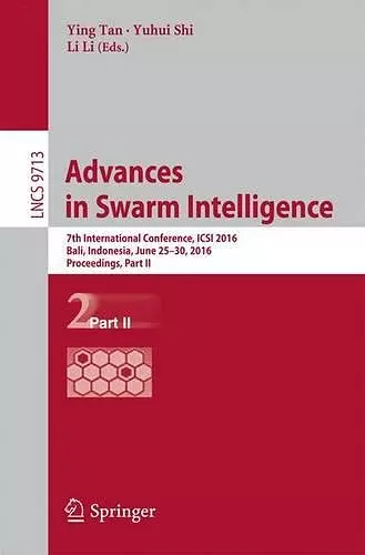 Advances in Swarm Intelligence cover