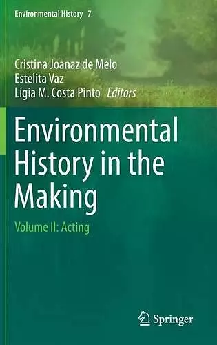 Environmental History in the Making cover