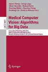 Medical Computer Vision: Algorithms for Big Data cover