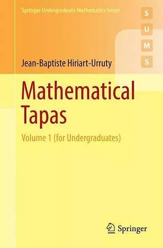 Mathematical Tapas cover