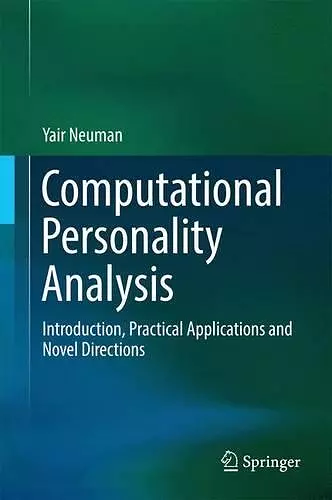 Computational Personality Analysis cover