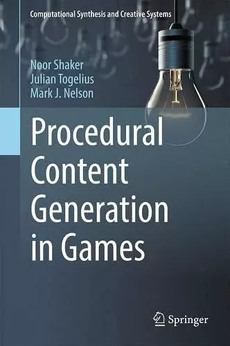 Procedural Content Generation in Games cover