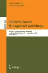 Business Process Management Workshops cover