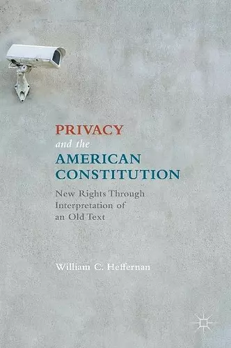 Privacy and the American Constitution cover