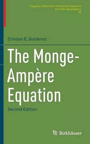 The Monge-Ampère Equation cover