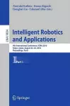 Intelligent Robotics and Applications cover