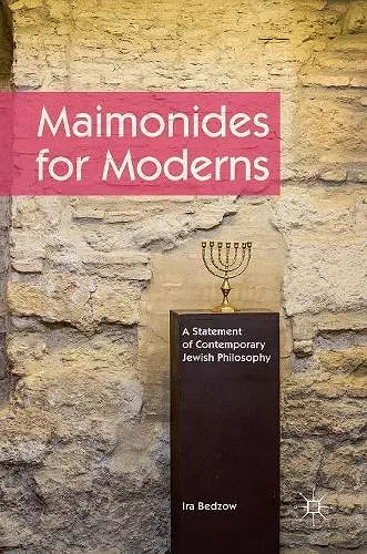Maimonides for Moderns cover