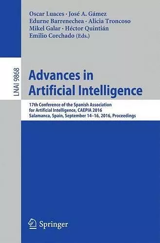 Advances in Artificial Intelligence cover