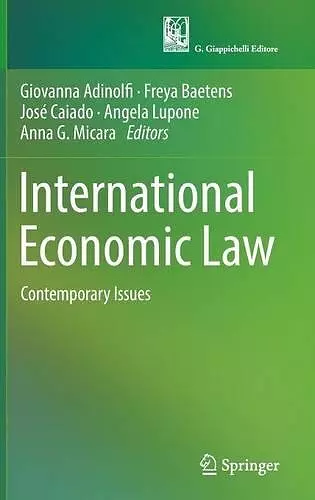 International Economic Law cover