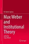Max Weber and Institutional Theory cover