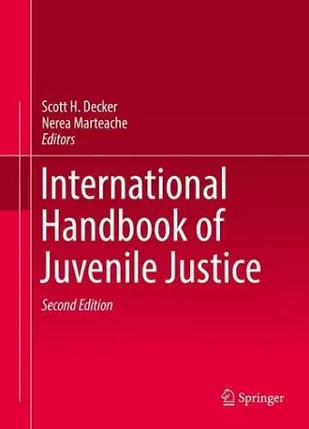 International Handbook of Juvenile Justice cover