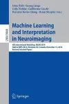Machine Learning and Interpretation in Neuroimaging cover