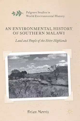An Environmental History of Southern Malawi cover
