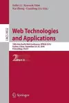 Web Technologies and Applications cover