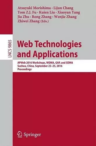 Web Technologies and Applications cover