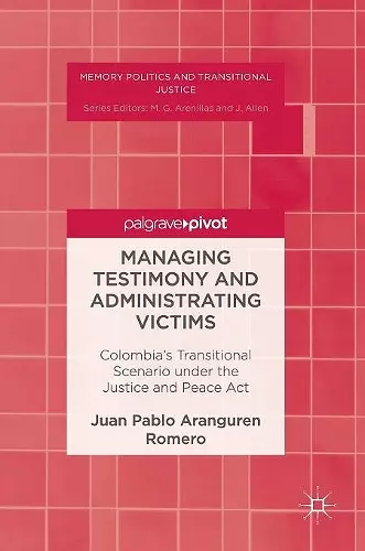 Managing Testimony and Administrating Victims cover