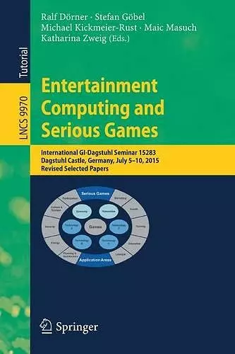 Entertainment Computing and Serious Games cover