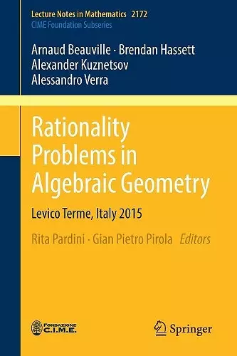 Rationality Problems in Algebraic Geometry cover